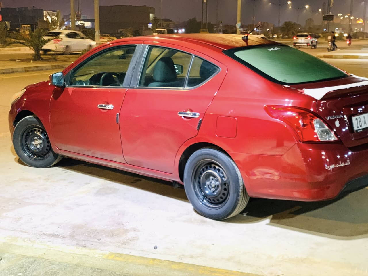 نيسان فيرسا٢٠١٩ حادث السياره بنيد وجاملغ  راجعات نفسهن وبيه بلعراق باب خلف السايق صبغ السياره فول موصفات جاهزه مابيه نقص رقم نجف انكليزي باسمي تحويل مباشر.  سونار وصور الحادث مرفق بلمنشور (سعره ٩٥ وبيه مجال) مكاني ناصريه مركز ***********
