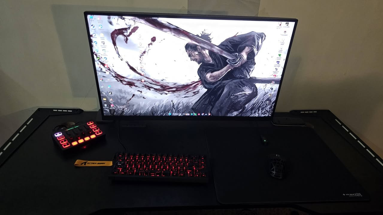 شاشة msi
Mag 27qf x24
2k
240hz
27insh
0.5 ms استجابة
اخت الجديدة صارلها شهرين
سبب البيع اريد احول لشاشة 1080 لان كرتي مو مال 2k
السعر 330 الف وبيها مجال
مكاني النجف
للتواصل واتساب
***********
