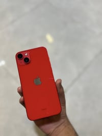 ايفون 14 plas جهاز بلادي وتر   جهاز دبل خط  ‼️    بطاريه 87  جهاز محدث...