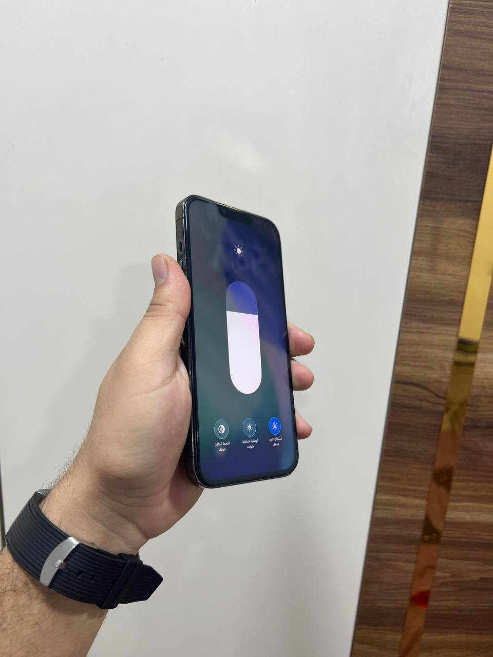 �🔥 للبيع – iPhone 13 Pro Max 🔥📱
✨ جهاز نظيف جداً بحالة 100%
💾 الذاكرة: 256GB
🛠 الشاشة: مستبدلة شاشة أصلية
📦 الجهاز مرتب جداً  وحلو 
بطاريه 100 مستبدله اصليه 
💰 السعر: 510 ألف 
📍 العنوان: بغداد – البياع
🚚 يوجد توصيل داخل بغداد

📞 رقم الهاتف: *********** وتساب فقط
