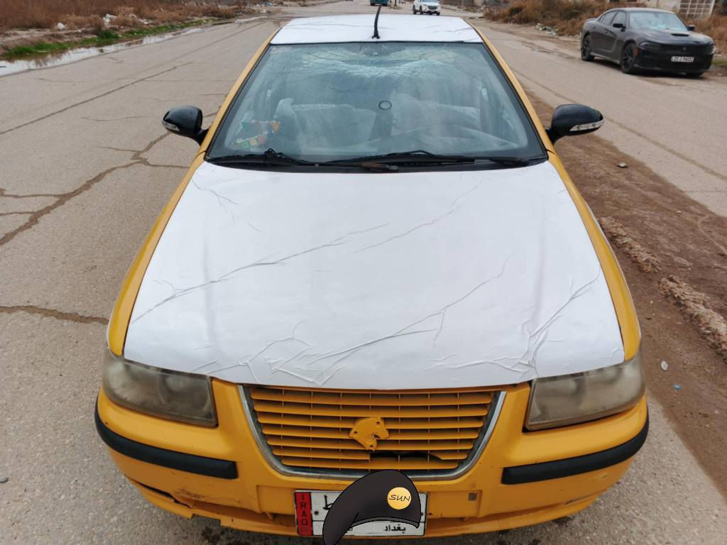 سلام عليكم 
سمند موديل 10 رقم بغداد
 كير مكينه مكفولات حداديه جديده 
كهربات شغاله تخم تاير 
مصفره سنويه 28 مكفوله من ضربه 
سعر 29 
عنوان بابل الحصوه حي شهداء رقم ***********
