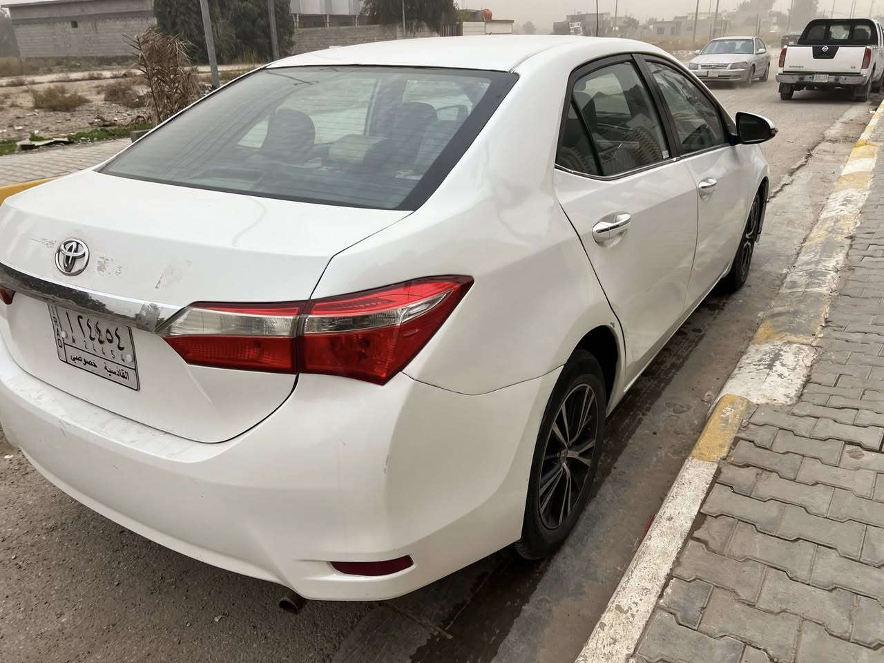 تويوتا كورلا 2014 خليجي بصمه محرك 2000 لون ابيض صدفي بسمي هزه جديده شرط التحويل....
السيارة مكلوبة بدون تكم وبدون دواخل بدون ايرباك سيارة جاهزة بدون اي نقص .... سيارة حلوه واحلى من الصور.....

محرك 4/2000 سلندر ..... محرك ما مفتوح ........

شرط محرك وكير وصدر وكهربائيات وتبريد وتدفئة

وتخم تاير سيارة جاهزة من كلشي ....

مواصفات فول بصمه وحساسات وبلاجكتورات

ومري شفط وشاشه وكامره ولدات وتحكمات وداخل صحراوي  وسلايت وبعد بيها اهواي مواصفات ما يحتاج اذكرها .....السعر 110 الاتصال *********** 
العنوان ديالى / دلي عباس
ملاحظة السيارة ماتي وبسمي ومال جناي بس حتاجيت واريد ابيع امانة الله ورسولة
