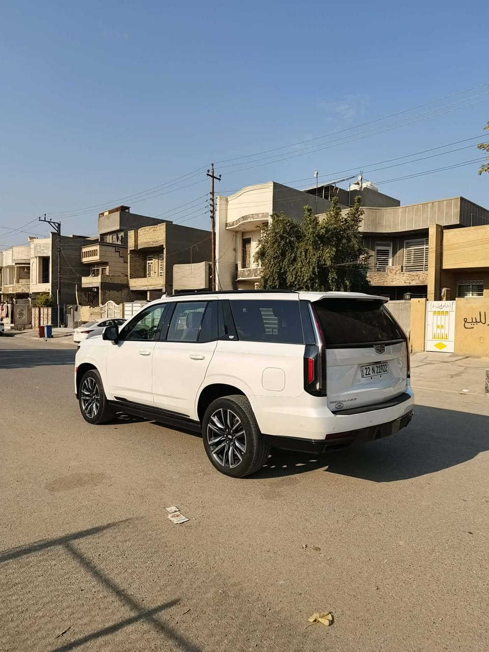 السلام عليكم: للبيع سيارة كاديلاك سكالايد موديل 2023 لون أبيض رقم اربيل  . مواصفات:سبورت 36سماعه محرك 6200 ماشيه 42 الف وسيارة فول ماعدا المساج و الحادث باب و جاملغ و مبدلات نفس الون _ لا شاصي ولا الغد. و طاك الايرباك مال الستيرن و صور الحادث موجودات بالمنشور. السعر 650$
و رقم الهاتف ***********
