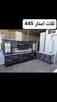 07730348907 ثلاث قطع كاونتر وملحق ثلاث أمتار وسنك مرمر متر ونص سعر 445