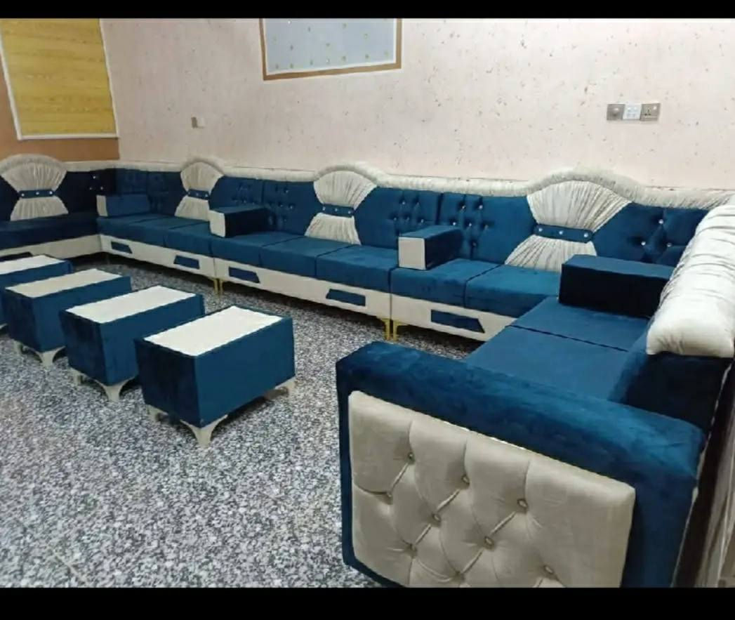 معمل حسين  العزاوي التخم والديوان شغل بلوك اسود وسفنج مميز اول وقماش حسب اختيار الزبون العنوان مفرق السده مقبل حي البكر قرب مخبز بغداد يوجد قصط الاستفسار اتصال واتساب ***********
