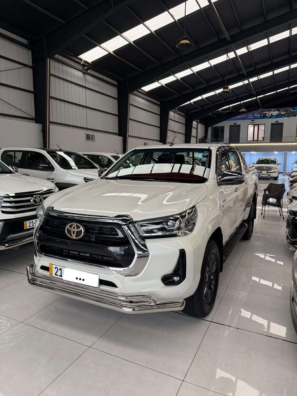 هايلوكس TRD 2021 سید نهرو 
مكفول كفالة عامه ماشى 93 الف حقيقي
رقمها السليمانية بشرط تحويل و غرامة 
سعرها 327 $ ورقا بى مجال قليل 
عنوان قضاء كلار شارع المعارض 
***********
