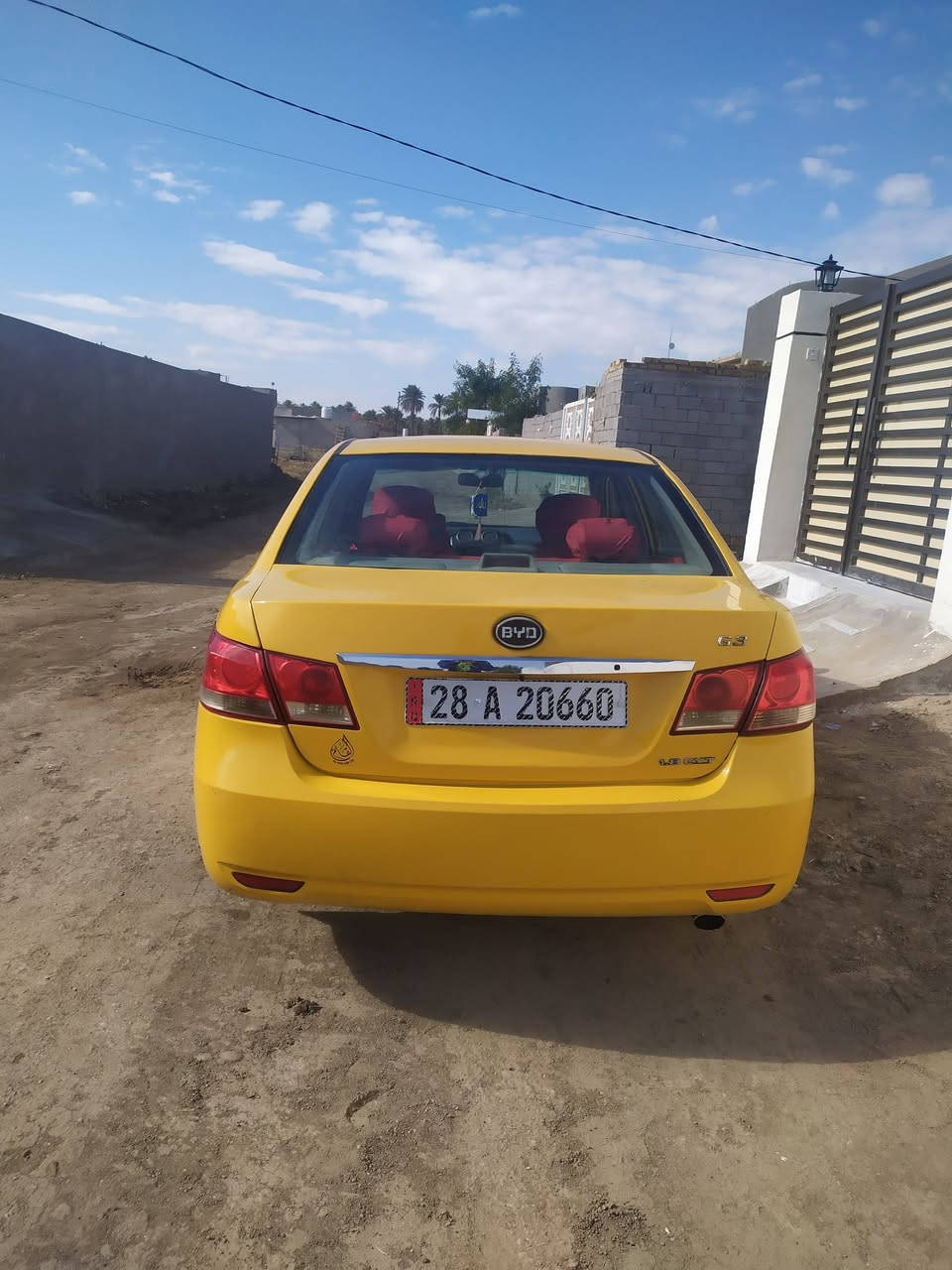 سلام عليكم بي واي دي موديل 13تدفئه تبريد 🥶 تدفئه تخم تاير محور كورلا نحله صبغ عام جماليه
كهربائيه شغاله السياره خير من لله المكان بابل السعر 53 بيه مجال بسيط 
رقم صاحب السياره ***********
(مكلف بل نشر )❗
