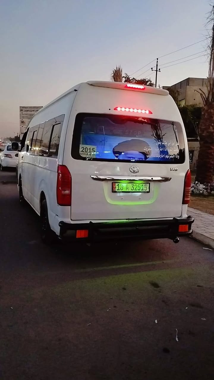 سياره باو موديل 15 باسمي مصفره غرامات وهيئه ماكينه وقير خير من الله يرهم بجم ماله هايسه السعر130
اكو مراوس وي هايسه او نيسان عالي
***********
