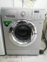 غسالەی جل شۆر مارکەی LG کۆری ئەسڵی دەرەجە یەک 8کیلۆ حەوز گەورە زۆرپاک ...