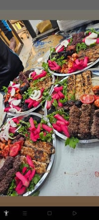 صينية مشاوي • ١٤شيش • داخل الشطره