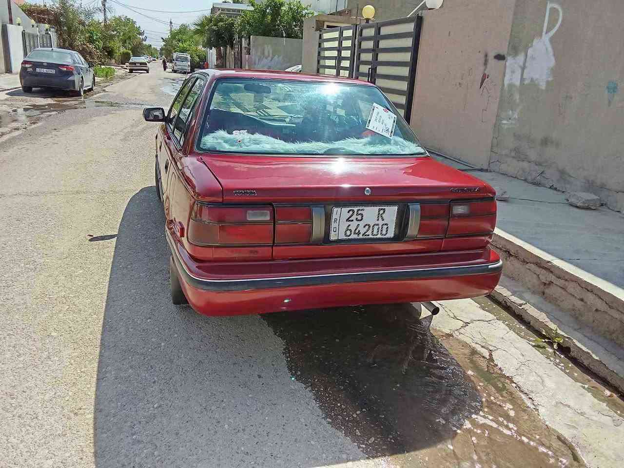 سلام عليكم كورلا موديل 1992گير اوتوماتيك كوبون البنزين موجود سياره بلاد يسرا تخم صدر جديد التبريد الشغال سنويه بسمي لحد 2027جديد 
سياره جاهز ***********مكان كركوك محرك 16صبغ عام للجمالية بدون ضربة سعر 60بي مجال كركوك, العراق
