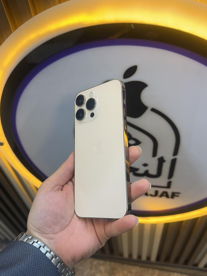 ايفون 14 برو ماكس
ذاكره 256 
لجهازكله شغال 
مكاني نجف حي السلام 
ب595 وبي مجال حك الجيه 
***********
