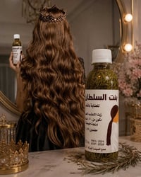 بنت السلطان • زيت شعر • تكثيف الشعر