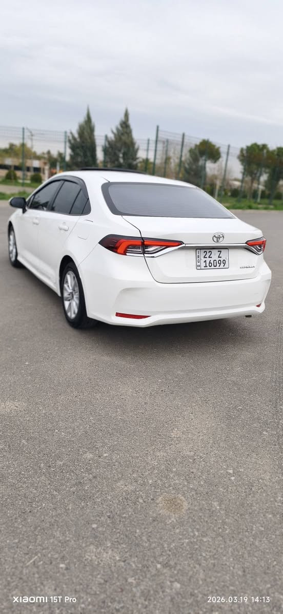 تويتا كرولا . موديل . 2025.  6000 رؤيشتيه. ليدراو ي. . هه يه. هه نده ك صه قف و شان ي بيشه وه .  سعر 126$ تیل ***********
