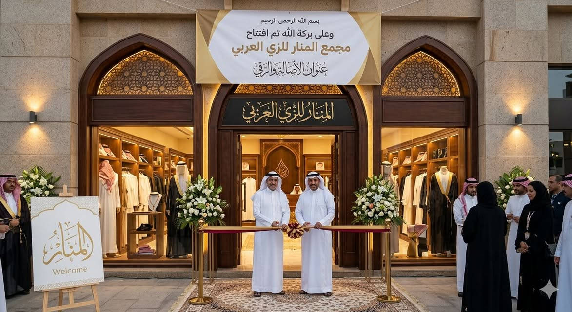 بسم الله الرحمن الرحيم
وعلى بركة الله تم افتتاح مجمع المنار للزي العربي، ليكون عنوانًا للأناقة العربية الأصيلة والذوق الرفيع، مقدمين لكم أجود أنواع الزي العربي بمختلف التصاميم والموديلات التي تجمع بين التراث والفخامة.
نسعى دائمًا لكسب ثقتكم من خلال الجودة العالية، والأسعار المناسبة، وحسن التعامل، آملين أن نكون عند حسن ظنكم وخدمتكم بكل ما يليق بكم.
حضوركم ودعمكم هو مصدر فخر واعتزاز لنا، ونسأل الله أن يبارك هذا العمل ويرزقنا وإياكم الخير والبركة والتوفيق الدائم.
أهلًا وسهلًا بكم في
“المنار للزي العربي”
عنوان الأصالة والرقي.
العنوان
واحد حزيران شارع النخليل مجاور ماركت الأمين
للاستفسار الاتصال علئ الرقم التالي
***********
