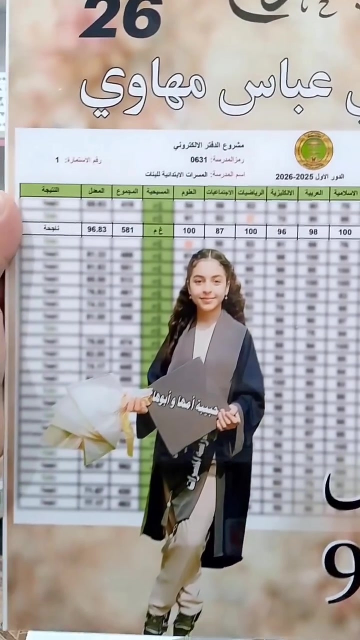 هدايا نجاح لطلاب السادس  😍😍

ب ٨ آلاف بس 

 نفذت بدقة 👌🏻وحب ❤ لترضي اذواقكم 

للطلب والاستفسار راسلونا
 ونكون بخدمتكم 🌹🌹

📍موقعنا // الموصل - الجانب الايمن - منطقة الميدان - شارع نينوى - قيصرية الكاتب

متوفر توصيل لجميع محافظات العراق 🚗

توصيل داخل الموصل ٣
بغداد ٥
بقية المحافظات ٦


**إذا كنت صاحب هذا الإعلان وتريد حذفه لأي سبب، رجاءا أرسل رسالة إلى الدعم الفني**