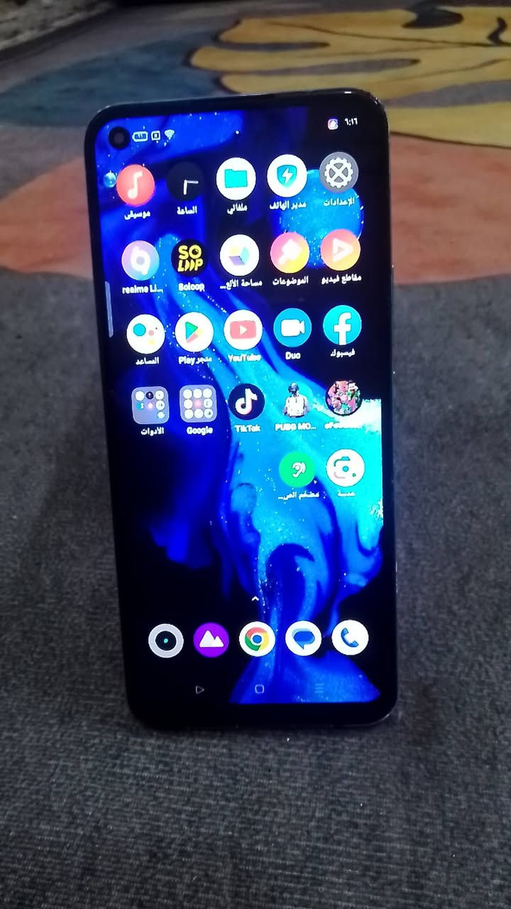 السلام عليكم للبيع موبايل ريلمي7iمبدل شاشةوكاله الذاكرة128السعر55العنوان بغداد مدينه الصدر ***********
