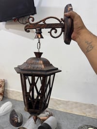 مصابيح إنارة • سقفية وجدارية • برونزي أبيض