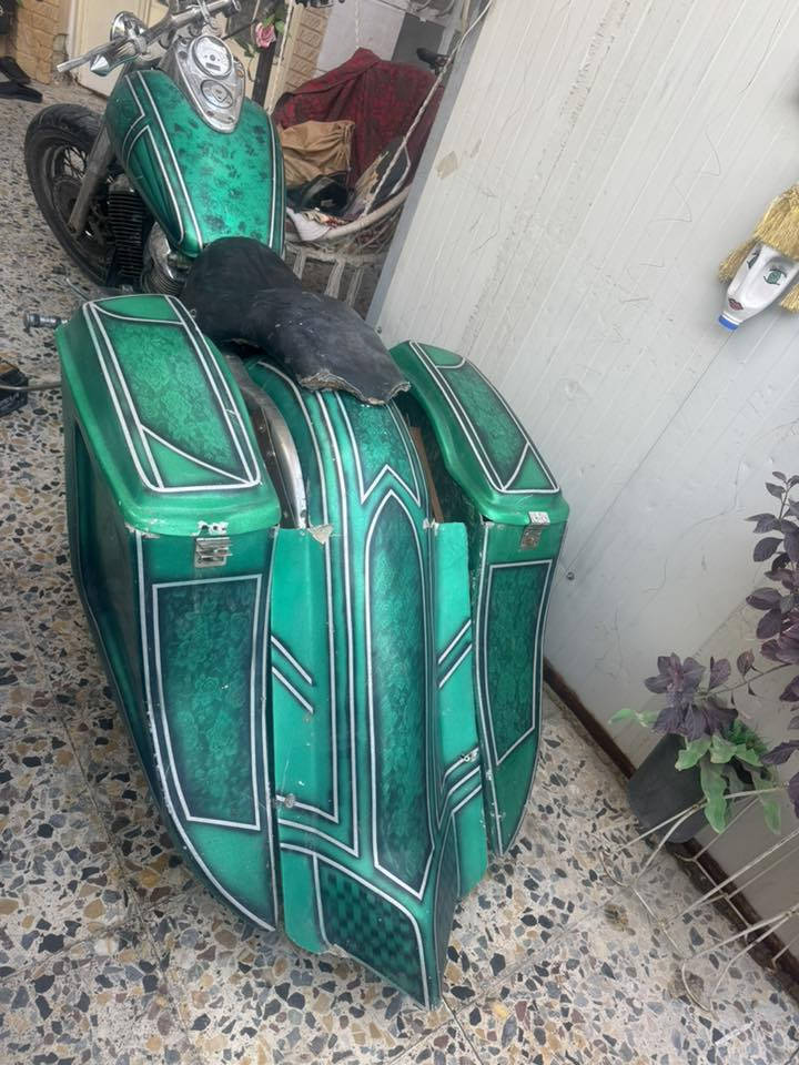 سلام عليكم شادو 400 دراجه شغاله اترايك وين ميعجبك استير جديد ولقم عقل تفصيخ شخاطه جديده الدراجه عوزه زوج مجامع دهن جديده باتري جديد دراجه نكره وصافيه عليه ادامه بجمها موجود تاخذه وتروح بيه وين ميعجبك
***********
