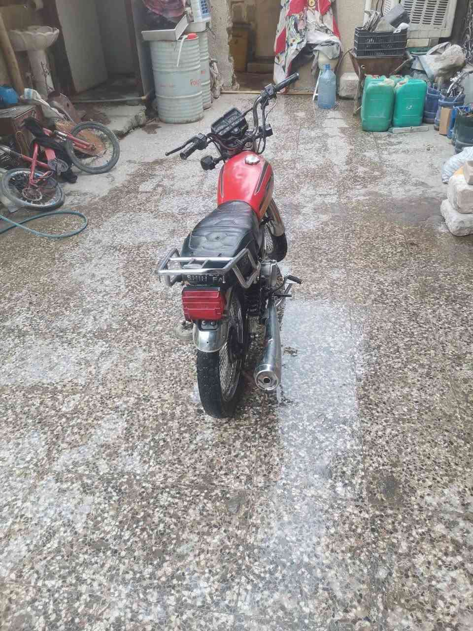 دراجه يراني سيفان خمسه كير موديل2020 مكينه ناعمه لاتبخير ولاتنقيص لانضوح كهربائيات كالمه نقص باتري مكان بغداد البياع سعر 280 بيه مجال رقمي ***********
