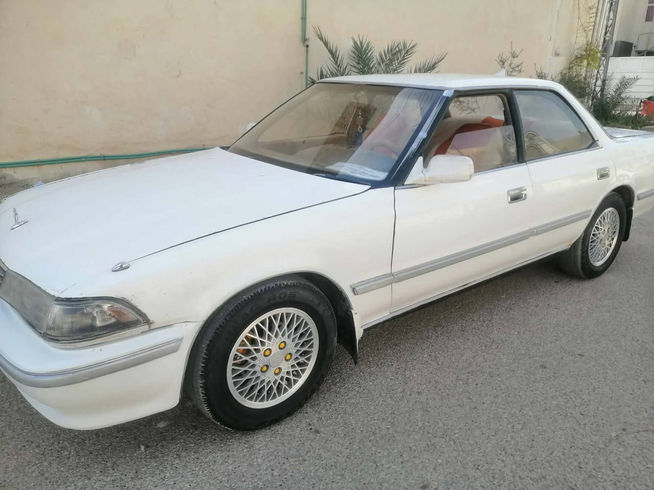 للبيع مارك موديل 1991
رقم نجف تحويل ثاني يوم 
مكفوله من الكص ولعيب الشرعي 
مكينه وكير ونجي 6 جدد
تخم تاير جديد حداديه جديده كهربائيات شغاله سياره جاهزه 
السعر 37 وبيها مجال 
مكاني ناصريه المركز 
***********
