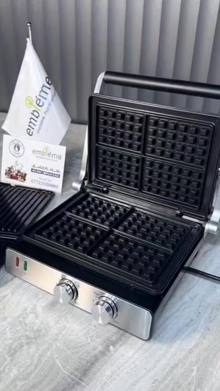 كابسة امبليوم 3* 1
 ( صاج + وافل + شواية 180 درجة )  
سطح كرانيت ضد الالتصاق سهلة التغير والتنظيف 
قدرتة 2000 واط من امبليوم 
ضمان سنة 
  السعر  89الف توصيل لكافة محافظات 
. للحجز أو الاستفسار، راسلنا على 
. واتساب 7780400256


**إذا كنت صاحب هذا الإعلان وتريد حذفه لأي سبب، رجاءا أرسل رسالة إلى الدعم الفني**
