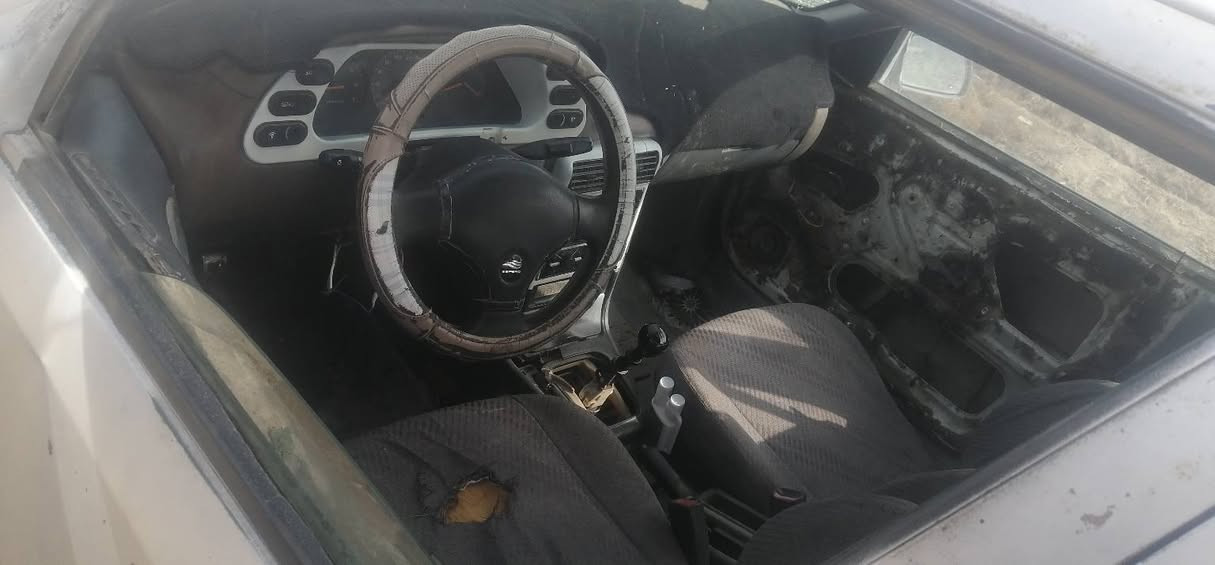 سلام عليكم. اسبرو ٩٧ رقم ديالى بإسمي سنوية منتهية عليهة غرامة ١٠٠ ألف ينكصن من سعرهة . السيارة جاهزة البطاين موجودات عندي. كهربائيات شغالة. محرك مفتوح. تايرات أمامية جديد.... السعر ١٥ مكان السيارة بغداد المحمودية الخط السريع باتجاه الحله الجسر الرابع
***********
***********
