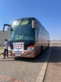 باص حجم 417 للبيع رقم بصره مكينه 8 سلندر تك سوبر ادبلو كير سطر تبريد ا...