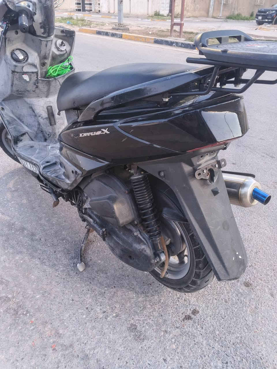 سلام عليكم دراجه سكنس 58 كلجات رياضي اصلي صالصنه بوري عدل جاملغ رياضي  قبف فلاوين رياضي قطره رياضي كلش بيها شغال دراجه خير من الله شلعه معدل لسعر850 وبيها مجال العنوان بغداد الحريه الرقم ‏‪***********‬
