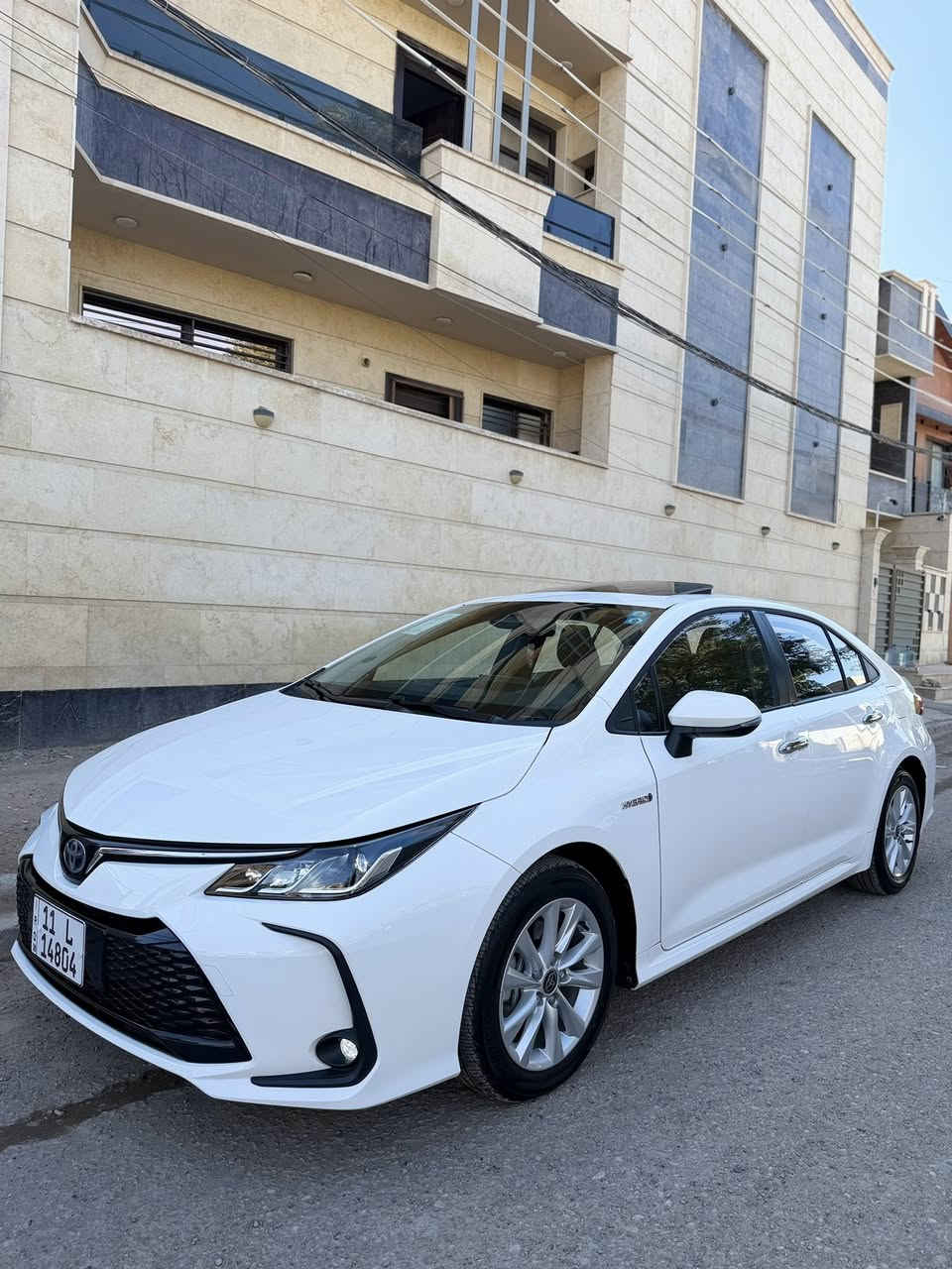 السلام عليكم 
كورلا شكل الخليجي هايبرد وارد صيني 

رقم بغداد باسمي هزه وسنويه وارقام كلها جدد 

موديل 2023 
الوجبة الاولى(علامة زركة)

اخت الزيرو كفالة عامة من كلشي 
 
 ماشية 5 الف فقط 

(سويجات الشركه + الارضيات كلهن جدد وياها )

مواصفات 
سلايد 
بصمه 
تحديد مسار + رادار امامي 
اتو هولد + سايد بريك بصمه
رايدها ب152 وبيها مجال  

مكاني بغداد حي الجامعة وهذا رقمي ***********
*********** واتس اب
