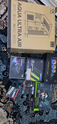 Case: XIGMATEK Aqua Ultra Air تصميم Airflow احترافي + دعم ARGB Motherb...