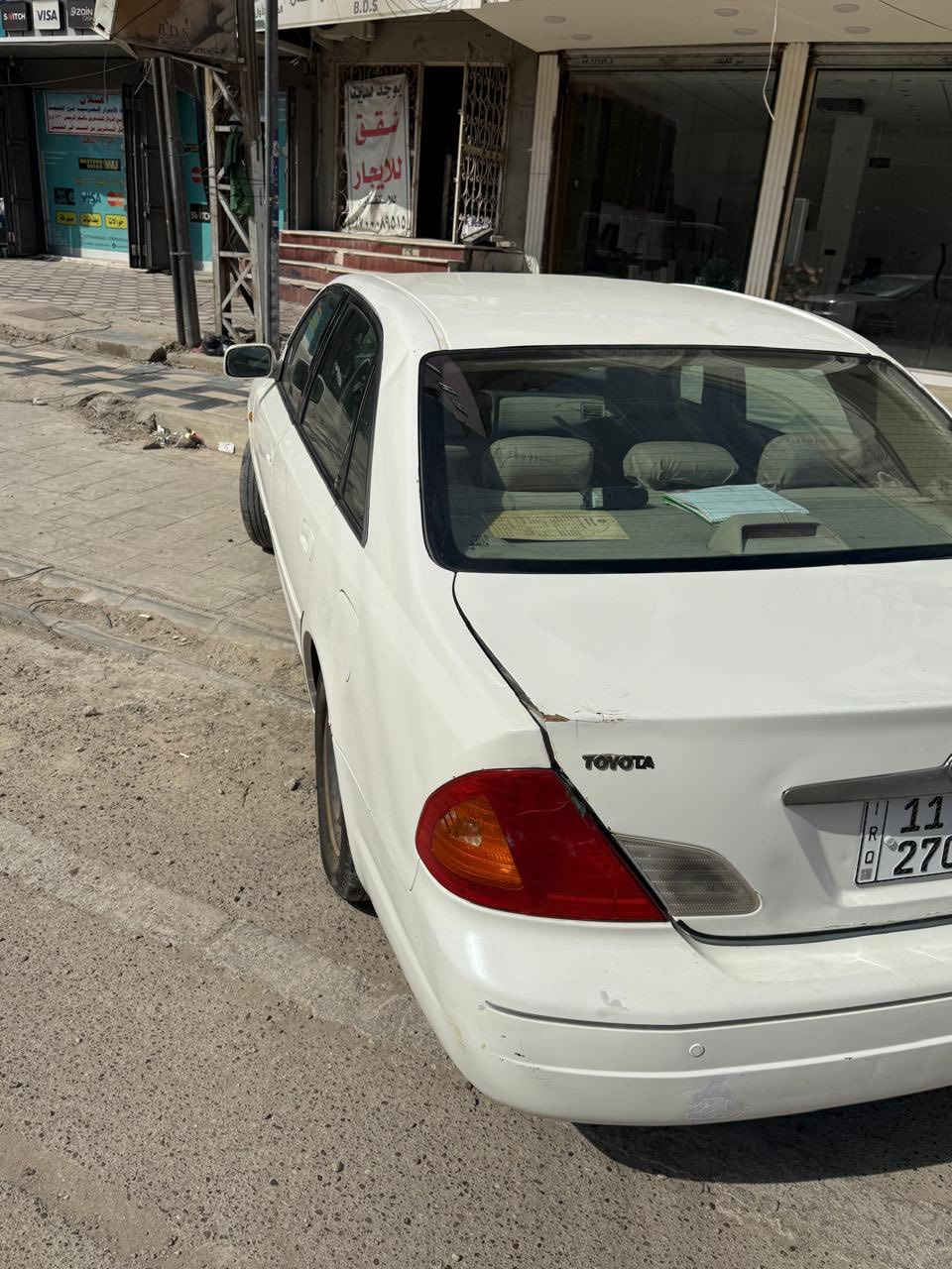 السلام عليكم مكلف بالنشر
افالون موديل 2002 خليجي  رقم بغداد 
السياره جاهزه كير محرك جديد 
صدر امامي خلفي جديد تخم تاير جديد 
باتري جديد 
مصبوغه صبغ عام بدون دواخل
سعر 63 وبيها مجال 
مكان السياره بغداد 
للاستفسار
***********
