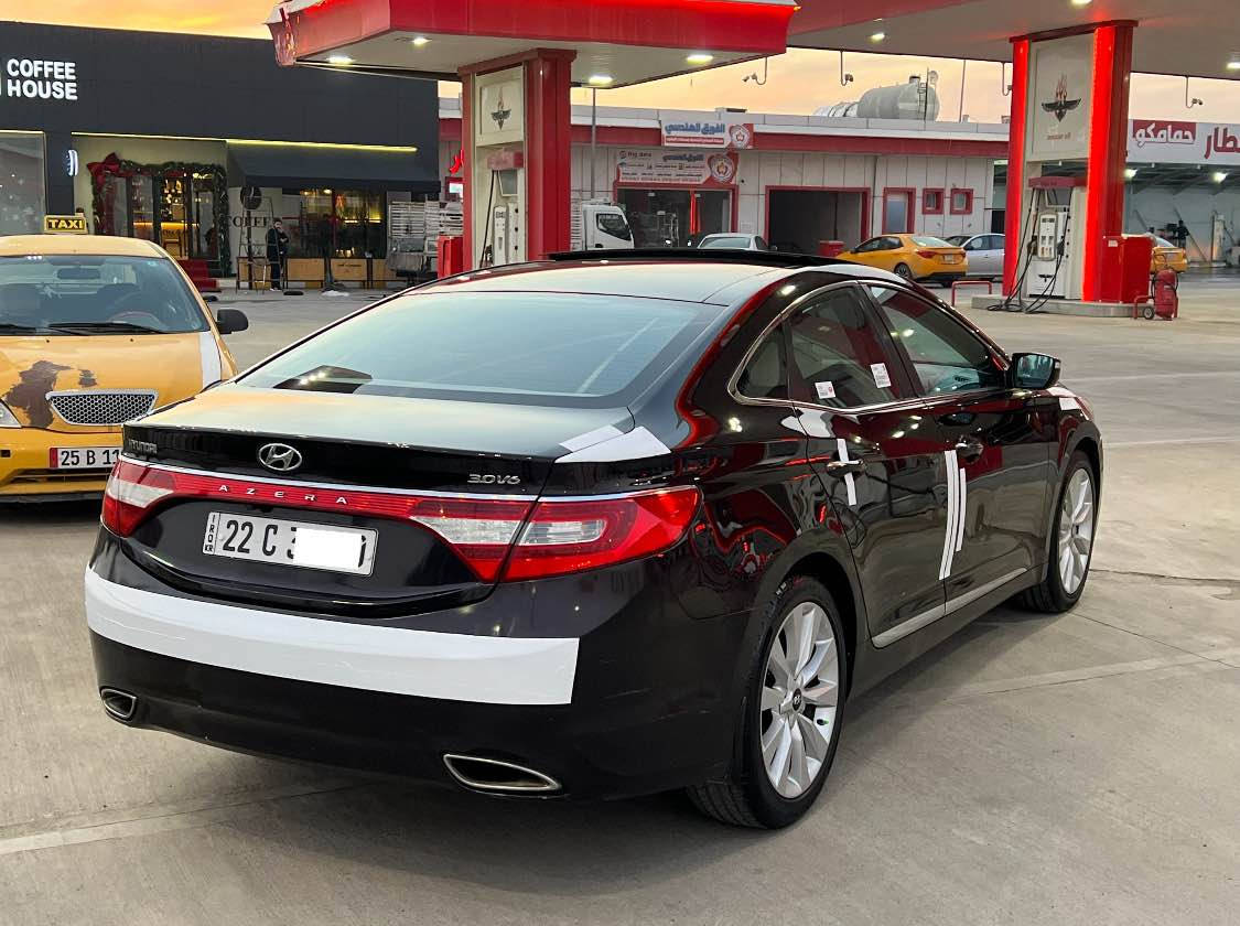 Hyundai Azera 
موديل 2014 خليجي لون عنابي
للبيع فقط بدون مراوس بدون اقساط 
محرك (6 سلندر ) شرط لا صرف ولا بخار 
رقم اربيل دولي بسمي سنويه جديد لل 2031  

مواصفات سياره فول فول 1/1 
ويل كروم حجم 19 مرايات شفط بانوراما وترحيب ليد اشارات بل مرايه امامي حساس خلفي امامي بلاد تحكم ستيرن طرفين كوشن خزن كوشنات جلد و كهربائي و هيتر تبريد بلاد كامره خلفيه بلاد داخل لونين بلاد مسجل bluetooth + USB + Aux.. برده خلفيه كهرباء بلاد وبيبان خلفيه برده وكومه مواصفات بعد معروفه...
سياره صدر أمامي خلفي جديد كهربائيات كل شغال تبريد شغال تخم تايرات جديد 

صبغ :.1 قطع بوند + 2 مكان بارد بدون دواخل شرط 
سعر...(117$) وبي مجال بصيط

رقم هاتف:.( *********** )
رقم هاتف:.( *********** )
عنوان:.كركوك 📍 كركوك, العراق
