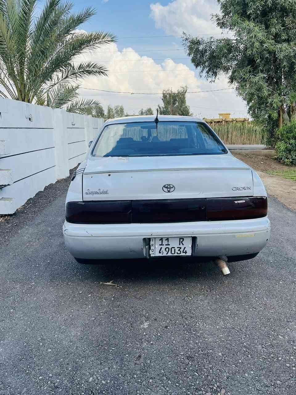 السلام عليكم تيوتا كراون بطه موديل ١٩٩٢ متصل رقم بغداد إنكليزي مكفوله من العيب الشرعي من كصه ونقل جثه السياره كير مكينه مكفولات السياره خير من الله ***********واتساب فقط 
***********تصال
