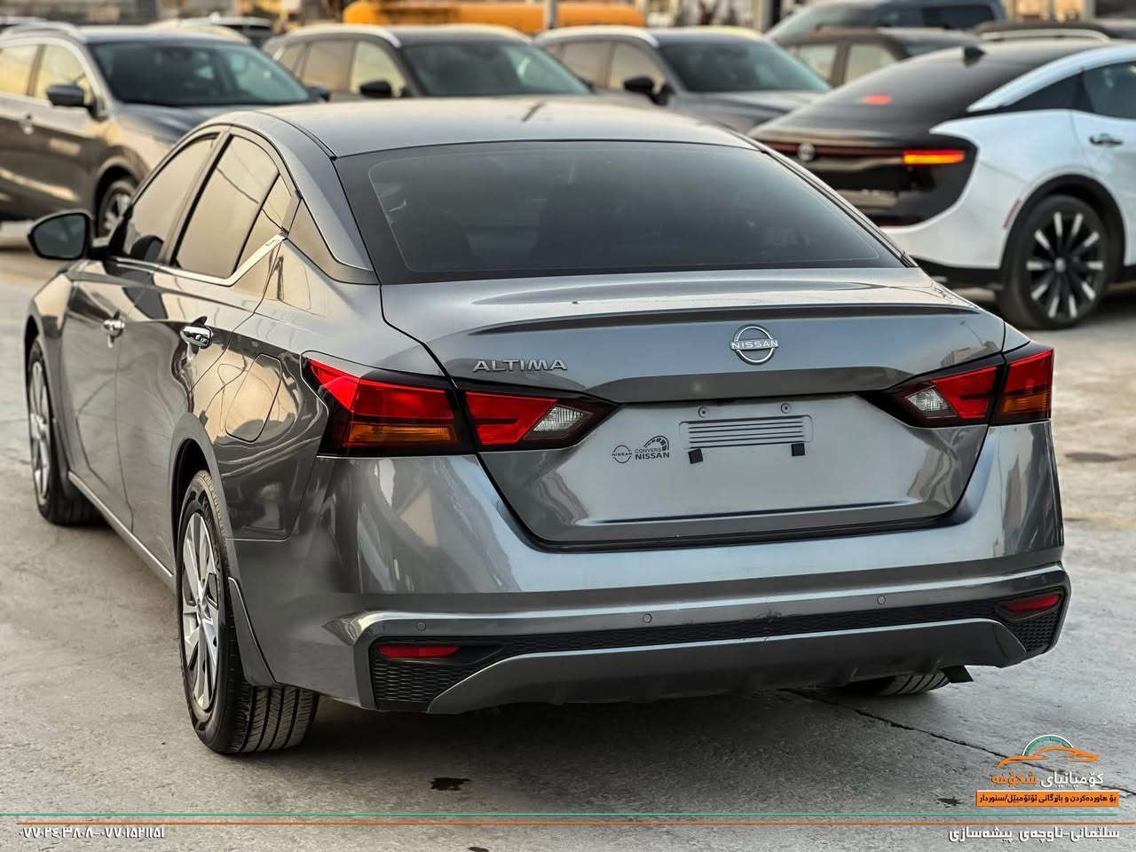 Nissan altima 2025 S
نیسان ئەڵتیما٢٠٢٥ مواسەفات s
نمونەیە لە جوانی  بونيد بوياخه بى ناو بى شانصى  
٢ په له ساردى جملغ 
بەسمەیە
ڕادار 
حاسە
کامێرە
خەتی جادە
شاشە
یەک دینار مەسرەفی تیا نیە (کاتی نەشکاوە)
ارباك به س سوكان 
ته نها ١٦ هه زار روشتوه 

*********** السليمانية, العراق
