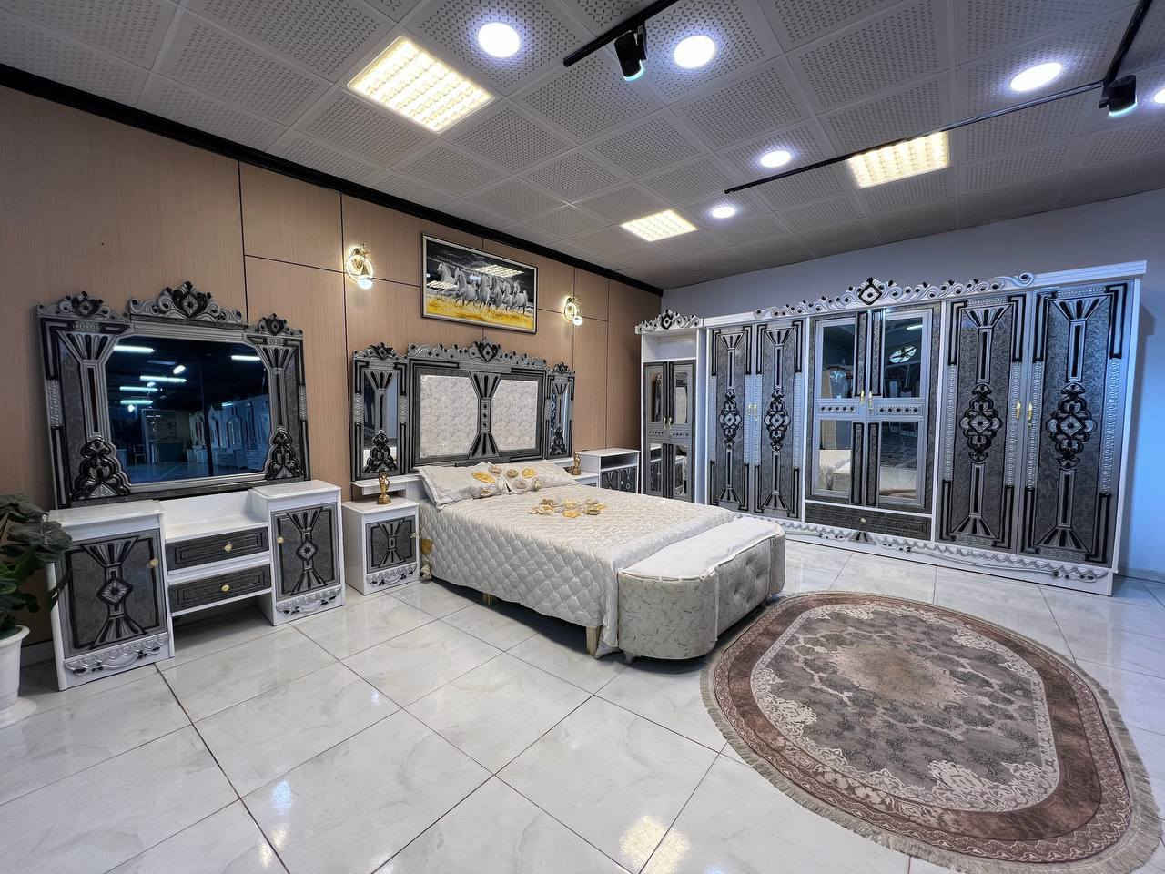 السعر ( مليون  و100) فقط😍

غرف نجاره عراقيه 💯💯

تتكون من ١٠ قطع 

عرض الكنتور٣مترات و٢٠سم

ارتفاع الكنتور مترين و٤٥سم

السرير بلوك ٦ ارجل

طول السرير 200 سم 

عرض السرير 160 سم 

الضهر جرجوبه دفن شد براغي

الزاويه بارتفاع الكنتور 

الشازلون والطابوريه 75 الف 

الدوشك 155 الف  ضمان ٥ سنوات
يوجد توصيل


**إذا كنت صاحب هذا الإعلان وتريد حذفه لأي سبب، رجاءا أرسل رسالة إلى الدعم الفني**