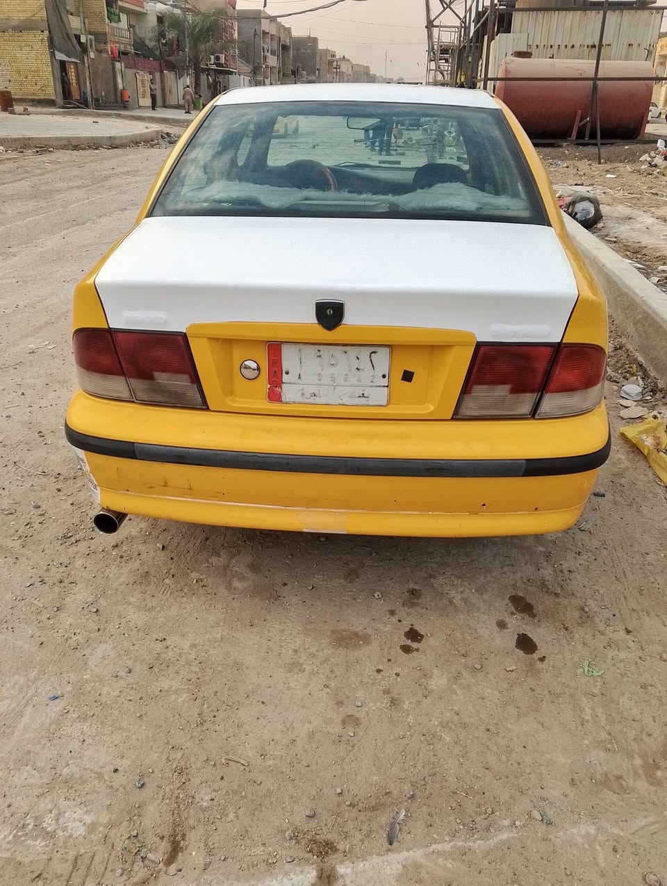 السلام عليكم سمند 2011 سياره تشتغل غاز بيها منضومه غاز السعر 35 مكان بغداد مدينه  رقم الهاتف ***********
