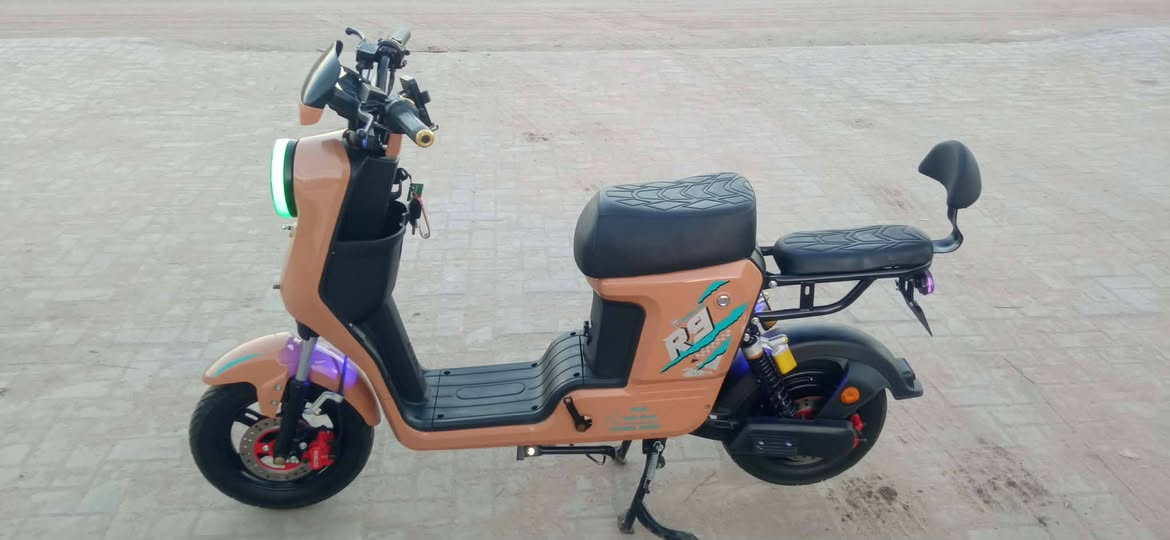 السلام عليكم
ار 9 مديل 26 الحديث 

5بطاريات دبل حجم كبير 32 امبير وينلي الاصلي 

4نمر سرعه 109 سرعه حقيقيه 70 

كهربائيات كلهه شغاله دبل اشاره لايت عالي وناصي اشاره يمنه ويسره هورن بلوتوث 
دراجه مستخدمه 20يوم فقط ماشيه 45كيلو  وياها سويجين وبصمه وكارت شاحنه رقميه الاصليه ابلاد 
بيع مستعجل السعر500  وبيها مجال قليل حك الجيه بيع مستعجل 
عنوان بصره دور الشرطه قرب المعارض الجديده على شارع القائد 
واتساب***********
