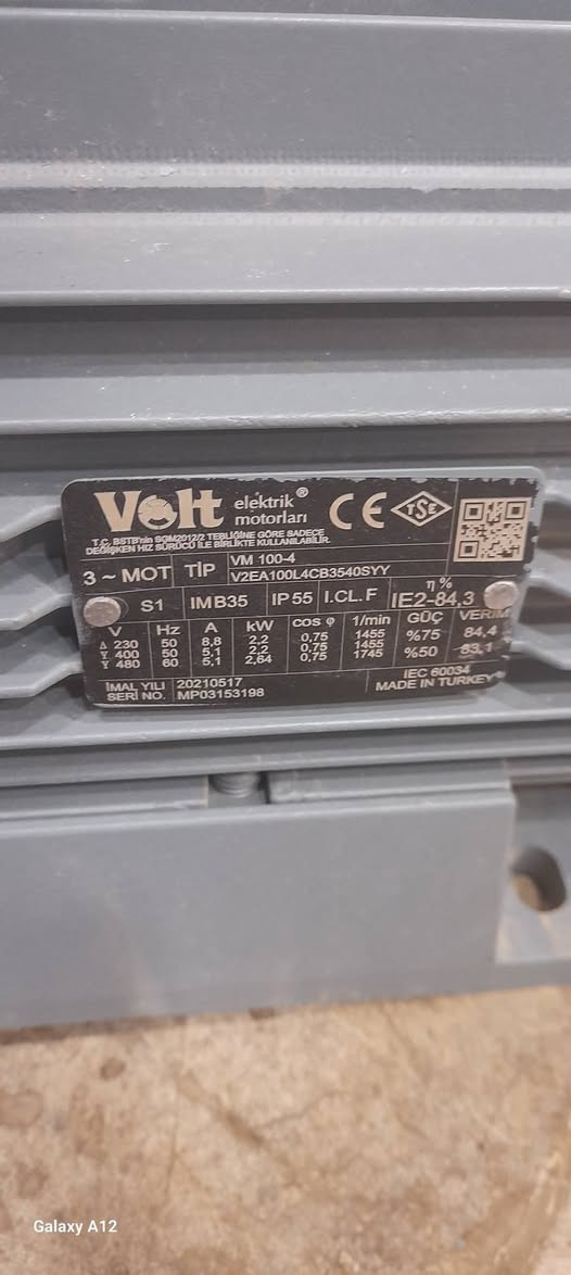 ماطور ٣حصان دورة ١٥٠٠ ثري فيز تركي ،،اربيل، ،*********** ,,توصيل مجاني
