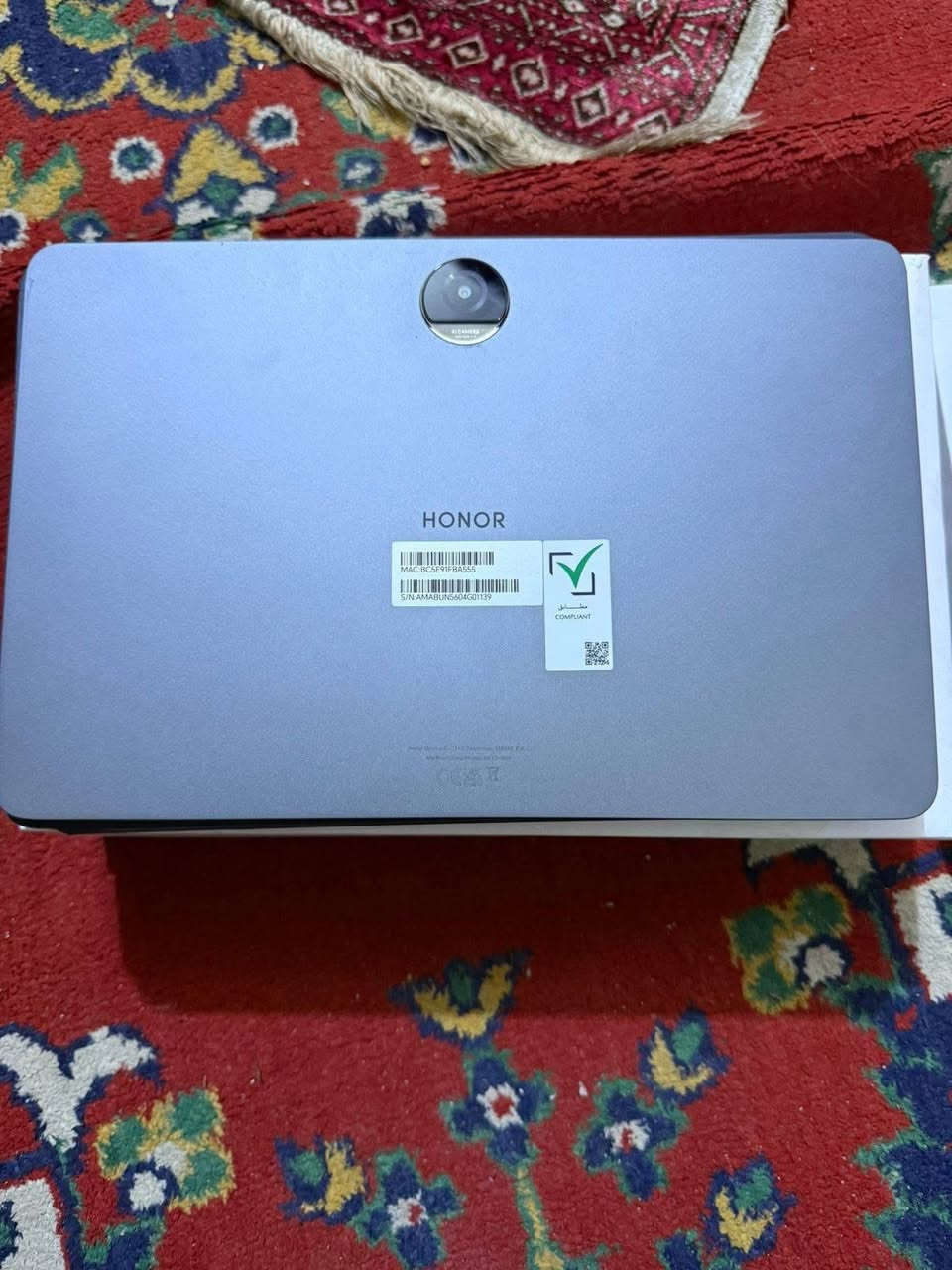 هونر باد 9 ذاكره 256/8
لوووك كامل ملحقاته مع الكيبورد البلوتوث والحافظه والشاحنه مال شاومي والباكيت قطعه جدا نظيف ومكفوله ماداخله صيانه ولابيه مشكله شرط الفحص والظمان السعر 275  يوجد توصيل الكل العراق


**إذا كنت صاحب هذا الإعلان وتريد حذفه لأي سبب، رجاءا أرسل رسالة إلى الدعم الفني**