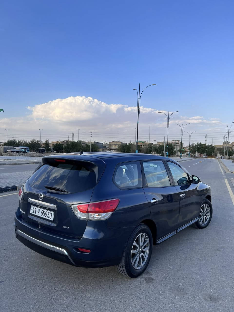 السلام عليكم
نيسان بافندر 2013 قطعتين صبغ بدون دواخل مكفوله شواصي وتكم رقم بغداد بسمي سبعه راكب تبريد ثلاث قطع بيع او مراوس بسياره كوريه مع فرق لسياره حلوه وجاهزه مكاني واسط الكوت 

*********** بي واتساب والسعر 122وبيه مجال
