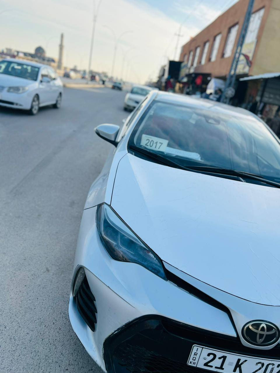 السلام عليكم للبيع كورلا 2017 وارد أمريكي حادث بنيد وجاملغ بدون دواخل كير محرك شرط رقم سليمانيه سنويه وهزه جديده شرط تحويل.
السعر 135 وبيها مجال قليل /العنوان / صلاح الدين _بيجي
رقم هاتف / ***********
