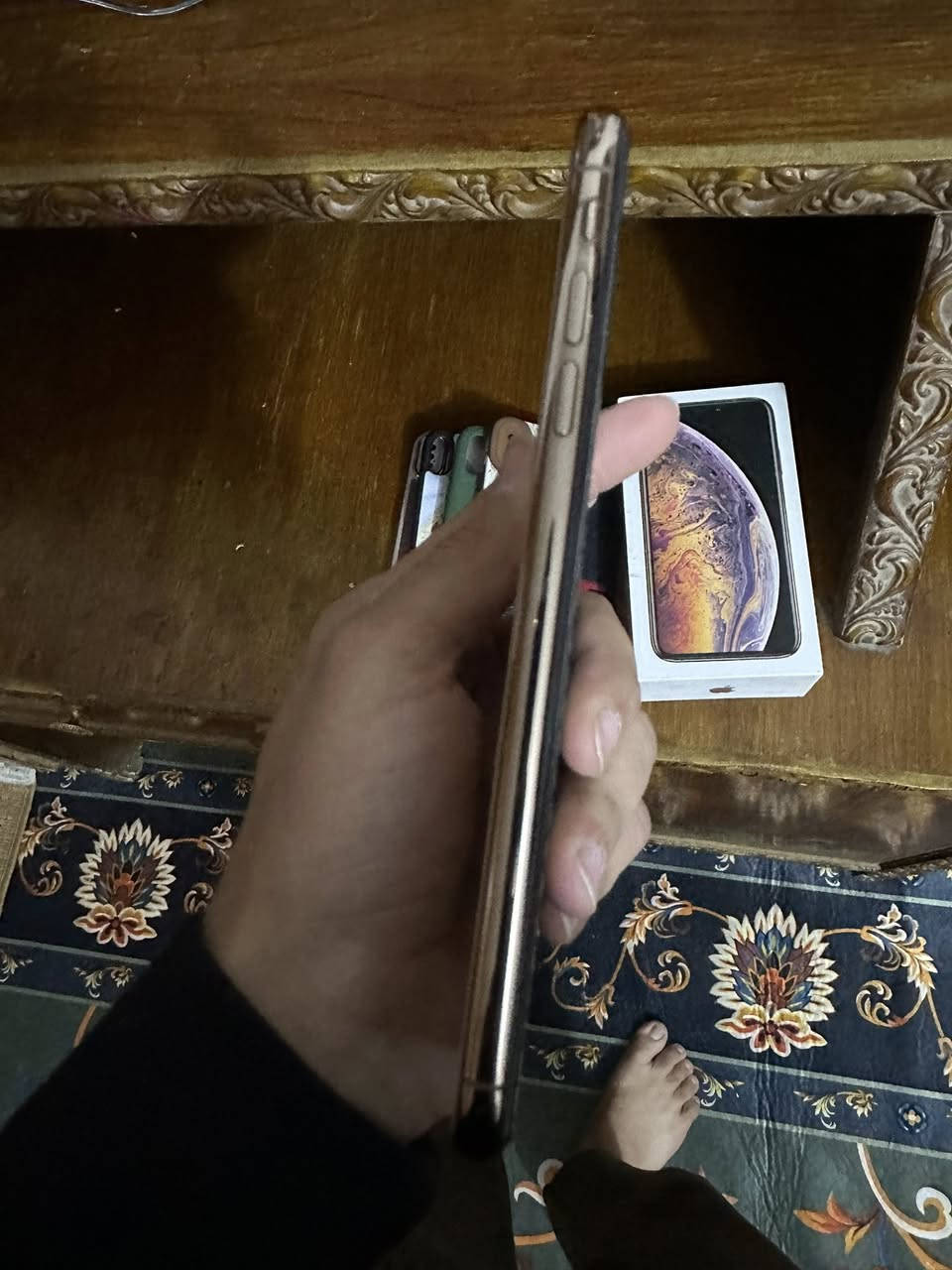 سلام عليكم
اكس ماكس للبيع ذاكره 256 بطاريه 100% مبدله بطاريه جهاز نضيف جداً فقط مبدل بطاريه اي شغله ما مبدله بي سعره 250 ومجاله بسيط جداً


**إذا كنت صاحب هذا الإعلان وتريد حذفه لأي سبب، رجاءا أرسل رسالة إلى الدعم الفني**