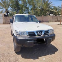 للبيع نيسان باترول مال مزاد مرقمه وجاهزه 2001السياره  مكفولة من اي حاد...