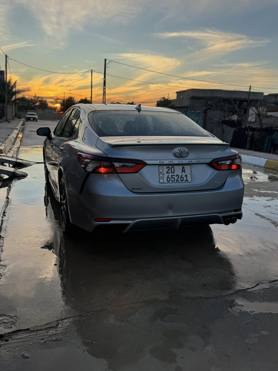 CAMRY SE 2023
كامري SE موديل ٢٠٢٣ مواصفات ٢٠٢٤
رقم ديالى 
ماشيه بل تلاثينات
ضرر بسيط نص چامرلق و شويه من البونيد 
سعر 215 بيها مجال 
العنوان ديالى السعدية 
0770 541 2288
0770 059 1122
