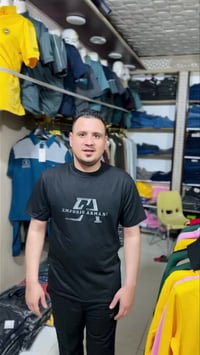 تراك قطن فانيلا • أسود • مقاسات L-3XL