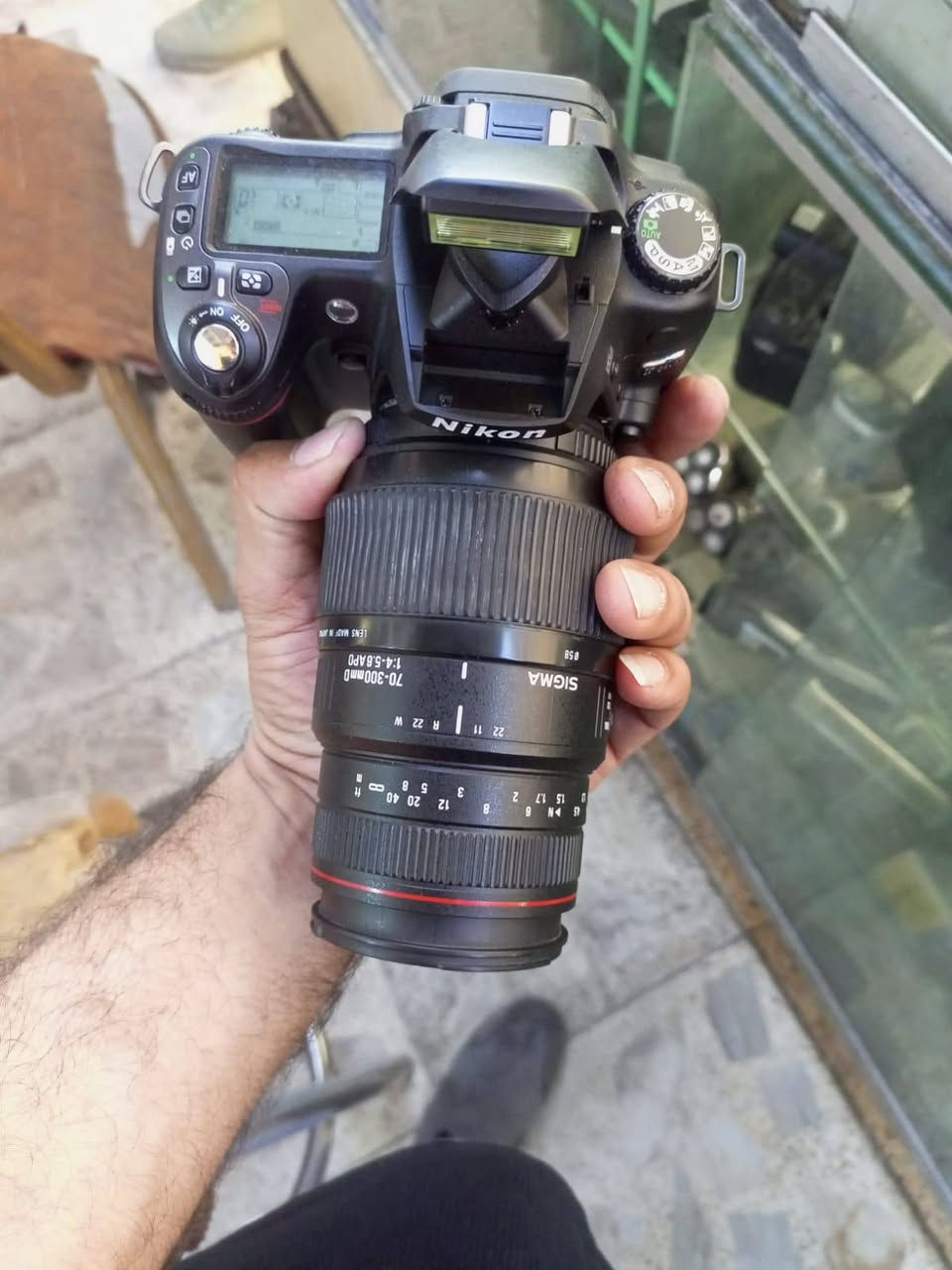 نيكون 80D
للبيع

يجي وياها عدسه سيجما 70 300

جنطه نيكون

رام

بطاريه+شاحنه 

تحويله ايفون+تليبسي

للتواصل 

*********** واتساب
