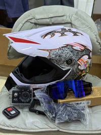 خوذه M • نضاره • كامره 4K واي فاي