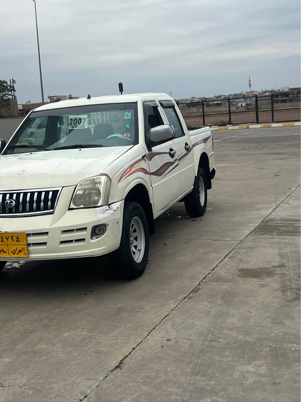 بيكاب گوناو موديل2007 سنويه منتهي قبل 1سنا شرتت تحويل بيها كوبون بنزين گيرو محرك شرت صدرامامي خلفي جديد كهربايات شغال ؛سعر(39)بيهما مجال بسيت ؛
***********مكاني كركووك كركوك, العراق
