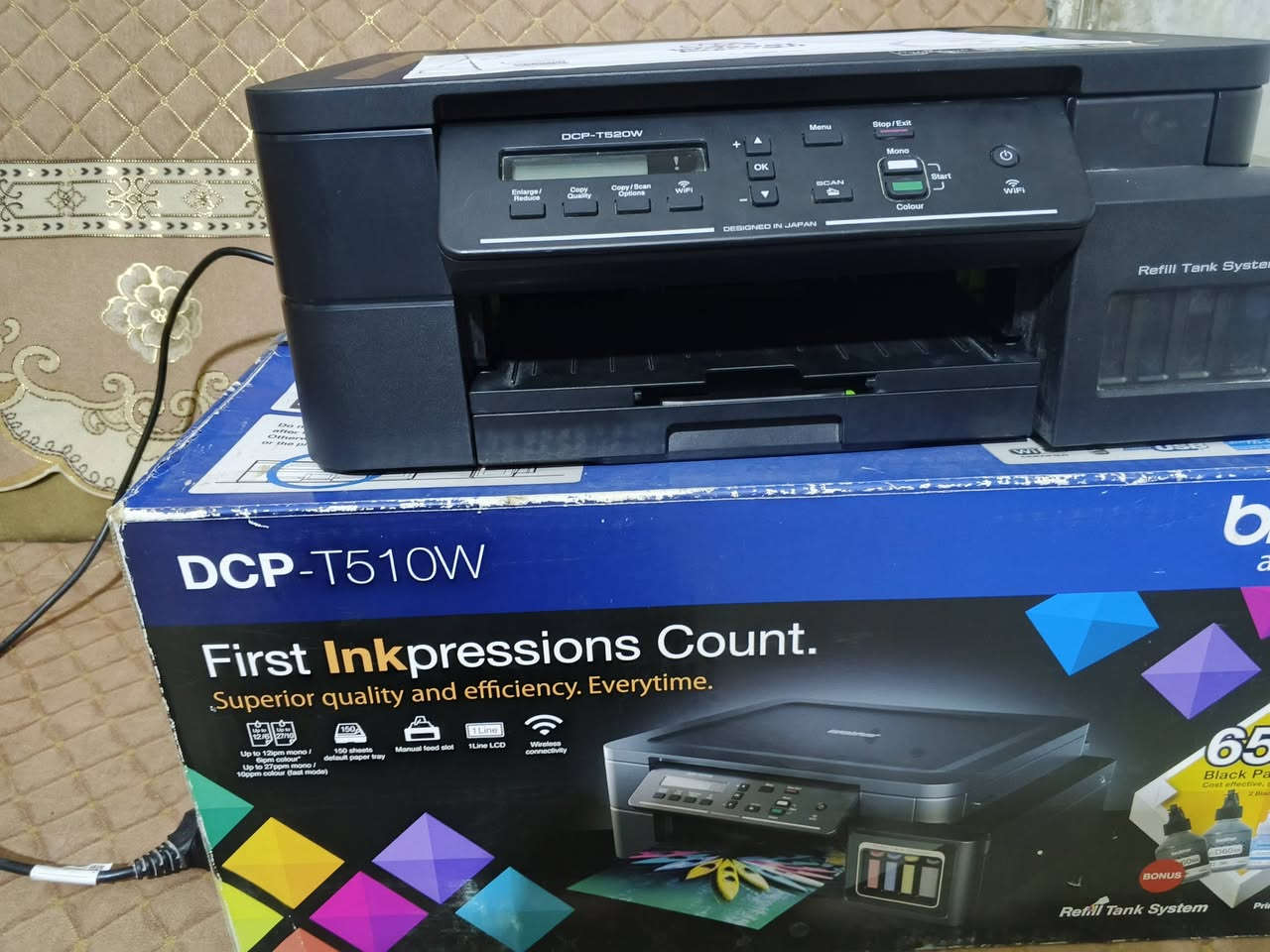 طابعه برذر t520
استخدام موسم واحد ويا كارتونه السعر 150 مكاني بغداد


**إذا كنت صاحب هذا الإعلان وتريد حذفه لأي سبب، رجاءا أرسل رسالة إلى الدعم الفني**